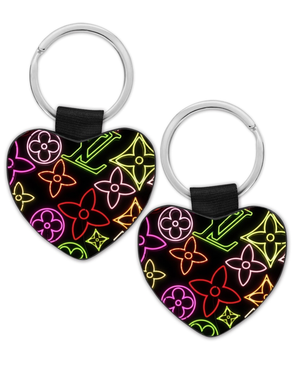 HANDMADE FASHION Heart Keychain